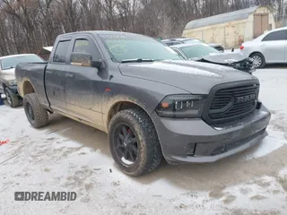 2014 Ram 1500 Express with VIN 1C6RR7FT5ES420041, listed as a IAAI auction lot 41151376 with 60,882 mi miles and . Bid and sale history available at DreamBid. Image 1.