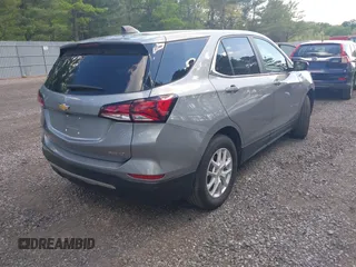 2023 Chevrolet Equinox LT with VIN 3GNAXTEG9PS198658, listed as a IAAI auction lot 42203767 with 25,177 mi miles and . Bid and sale history available at DreamBid. Image 4.