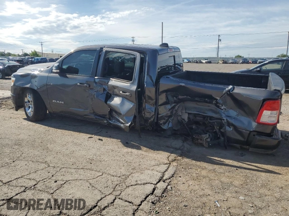 2020 Ram 1500 Lone Star with VIN 1C6RREFT3LN237625, listed as a Copart auction lot 54967085 with 121,388 mi miles and Salvage title. Bid and sale history available at DreamBid. Image 2.