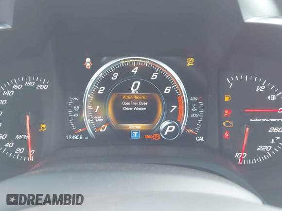 2017 Chevrolet Corvette 1LT with VIN 1G1YB2D75H5106788, listed as a IAAI auction lot 42171603 with 124,958 mi miles and . Bid and sale history available at DreamBid. Image 7.