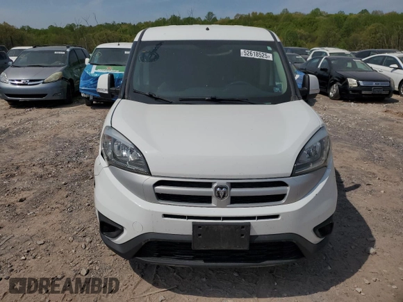 2015 Ram ProMaster City Cargo Tradesman SLT with VIN ZFBERFBT2F6A88731, listed as a Copart auction lot 52618525 with 85,687 mi miles and Salvage Title. Bid and sale history available at carsss.com. Image 5.