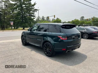 2020 Land Rover Range Rover Sport HST with VIN SALWS2RU5LA729852, listed as a Copart auction lot 59935995 with 104,182 mi miles and Clean title. Bid and sale history available at DreamBid. Image 3.