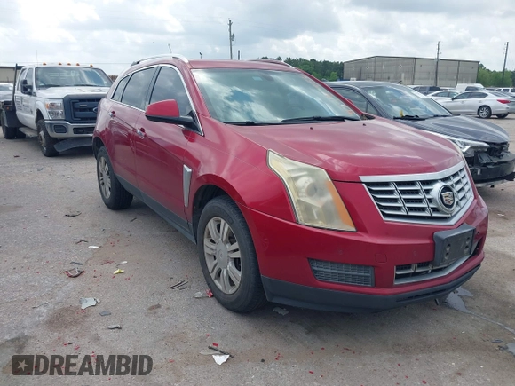 2015 Cadillac SRX Luxury Collection with VIN 3GYFNBE36FS560305, listed as a IAAI auction lot 42142934 with 160,543 mi miles and . Bid and sale history available at carsss.com. Image 1.