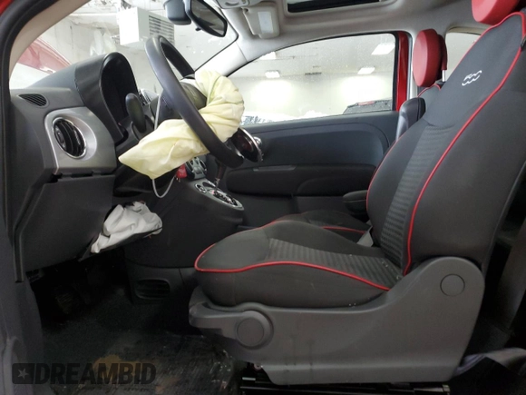 2018 FIAT 500 Pop with VIN 3C3CFFKH4JT525847, listed as a Copart auction lot 41341845 with 15,566 mi miles and Salvage Title. Bid and sale history available at carsss.com. Image 7.