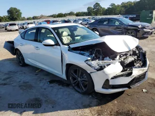 2023 Acura Integra w/A-Spec Package with VIN 19UDE4H31PA017193, listed as a Copart auction lot 72034064 with 0 mi miles and Salvage Title. Bid and sale history available at carsss.com. Image 4.