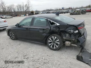 2023 Honda Civic Sedan EX with VIN 2HGFE1F79PH301489, listed as a Copart auction lot 49776375 with 20,175 mi miles and Salvage Title. Bid and sale history available at carsss.com. Image 2.