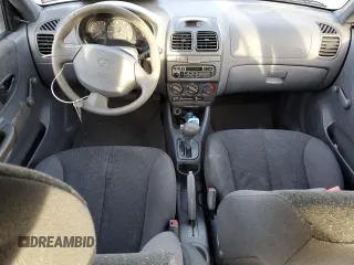 2001 Hyundai Accent GL with VIN KMHCG45C11U193879, listed as a Copart auction lot 37525334 with 150,951 mi miles and Salvage Title. Bid and sale history available at carsss.com. Image 8.