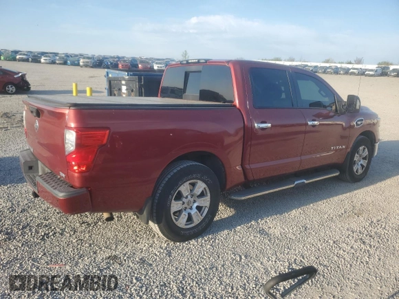 2017 Nissan Titan SV with VIN 1N6AA1E67HN557309, listed as a Copart auction lot 53748735 with 112,197 mi miles and Salvage title. Bid and sale history available at DreamBid. Image 3.