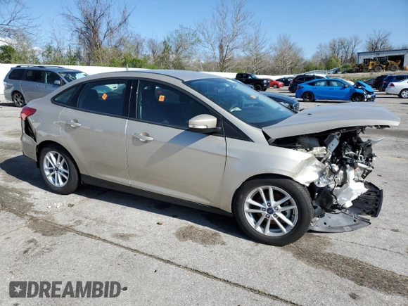 2017 Ford Focus SE with VIN 1FADP3F2XHL210113, listed as a Copart auction lot 51604285 with Not Provided miles and Salvage Title. Bid and sale history available at carsss.com. Image 4.