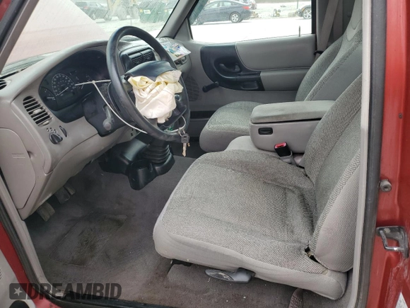 2000 Ford Ranger XL with VIN 1FTYR10C1YPC03166, listed as a Copart auction lot 51484215 with 116,072 mi miles and Salvage Title. Bid and sale history available at carsss.com. Image 7.