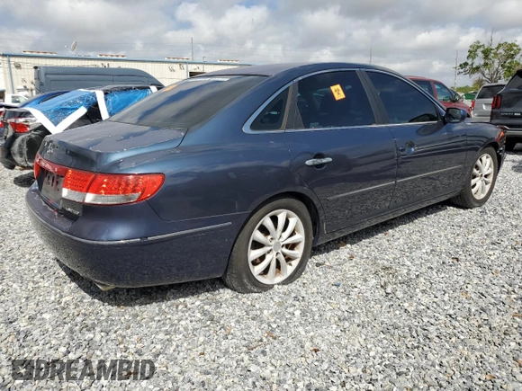 2006 Hyundai Azera SE with VIN KMHFC46F36A129241, listed as a Copart auction lot 51295615 with Not provided miles and Salvage title. Bid and sale history available at DreamBid. Image 3.