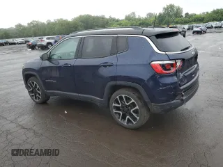 2019 Jeep Compass Limited with VIN 3C4NJCCB7KT730818, listed as a Copart auction lot 61362545 with 57,939 mi miles and Salvage title. Bid and sale history available at DreamBid. Image 2.