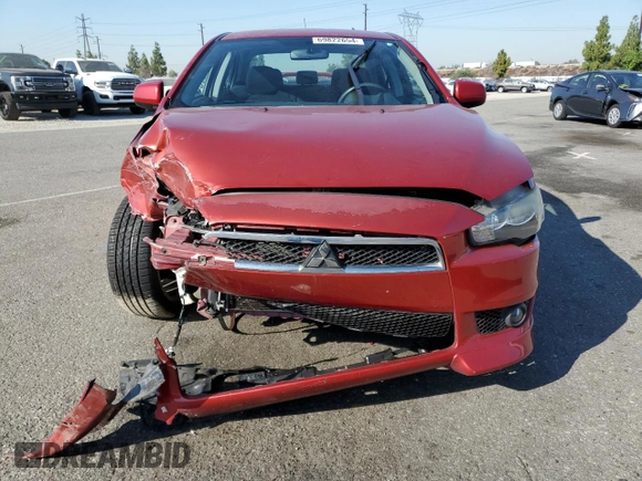 2009 Mitsubishi Lancer GTS with VIN JA3AU86W89U026093, listed as a Copart auction lot 69822654 with 159,845 mi miles and Salvage Title. Bid and sale history available at carsss.com. Image 5.