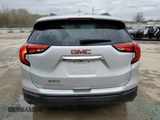 2018 GMC Terrain SLE with VIN 3GKALMEV8JL241255, listed as a Copart auction lot 51135005 with 116,170 mi miles and Salvage Title. Bid and sale history available at carsss.com. Image 6.