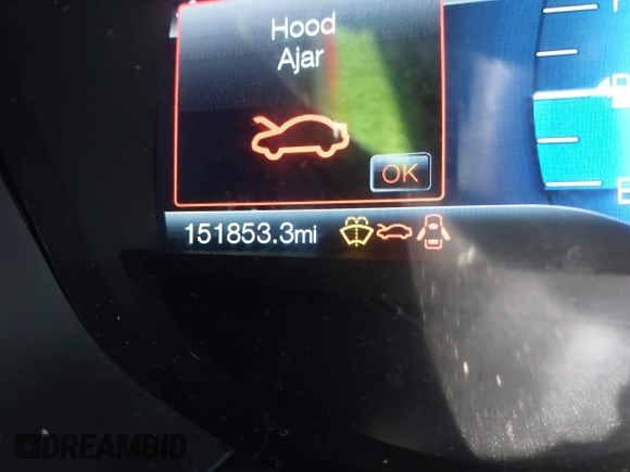 2016 Ford Fusion Titanium with VIN 3FA6P0K90GR244717, listed as a IAAI auction lot 41395806 with 151,853 mi miles. Bid and sale history available at carsss.com. Image 15.