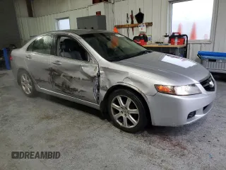 2005 Acura TSX with VIN JH4CL96995C018872, listed as a Copart auction lot 45116065 with 168,143 mi miles and Salvage Title. Bid and sale history available at carsss.com. Image 4.