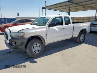 2017 Toyota Tacoma SR with VIN 5TFRX5GN4HX076065, listed as a Copart auction lot 57400885 with 109,055 mi miles and Salvage title. Bid and sale history available at DreamBid. Image 1.