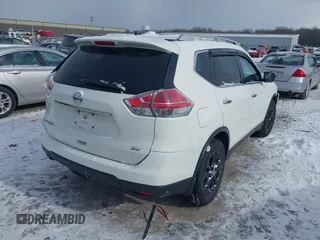2016 Nissan Rogue SV with VIN 5N1AT2MT9GC780340, listed as a IAAI auction lot 41317932 with 127,873 mi miles and . Bid and sale history available at DreamBid. Image 4.