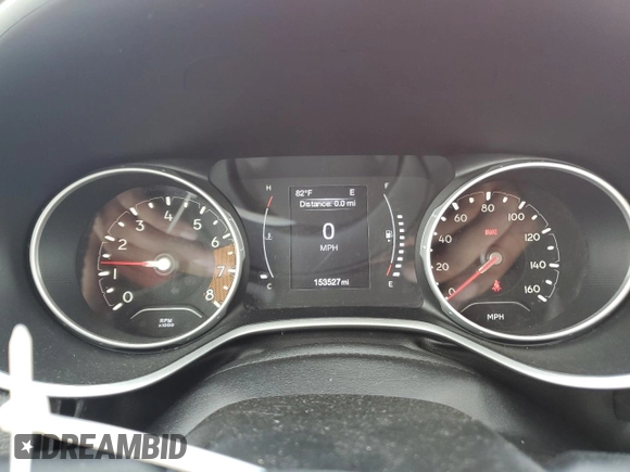 2017 Jeep Compass Sport with VIN 3C4NJCAB9HT669130, listed as a Copart auction lot 54504545 with 153,527 mi miles and Non Repairable. Bid and sale history available at carsss.com. Image 9.