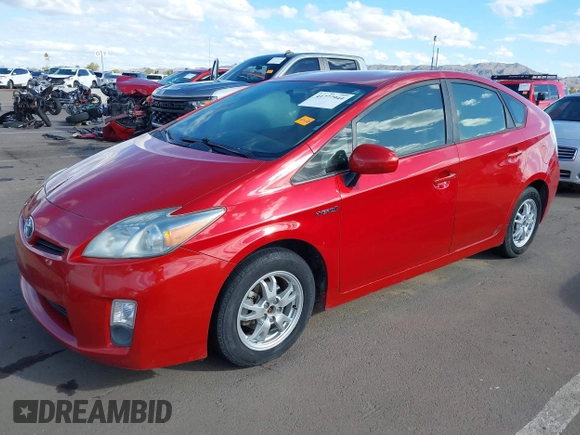 2011 Toyota Prius I with VIN JTDKN3DU5B0312584, listed as a IAAI auction lot 41777944 with 72,865 mi miles and . Bid and sale history available at DreamBid. Image 2.