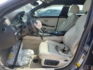 2015 BMW 6 Series 640i with VIN WBA6A0C57FGB53523, listed as a Copart auction lot 51296025 with NaN miles and Clean Title. Bid and sale history available at carsss.com. Image 7.