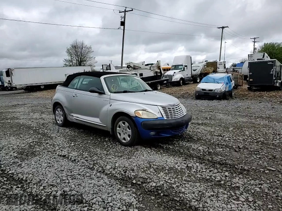 2005 Chrysler PT Cruiser z VIN 3C3EY45X35T546320, wystawiony jako Copart lot #55760965 z przebiegiem 97 540 mil mil oraz Szkoda całkowita • Salvage title. Historia ofert i sprzedaży dostępna na DreamBid. Obrazek 13.