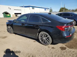2022 Honda Civic Touring z VIN 2HGFE1F91NH001427, wystawiony jako Copart lot #53155195 z przebiegiem 83 921 mil mil oraz Szkoda całkowita • Salvage title. Historia ofert i sprzedaży dostępna na DreamBid. Obrazek 2.