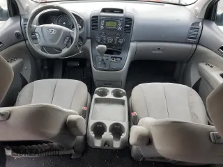 2012 Kia Sedona LX with VIN KNDMG4C79C6496785, listed as a Copart auction lot 73310344 with 130,243 mi miles and Salvage Title. Bid and sale history available at carsss.com. Image 8.