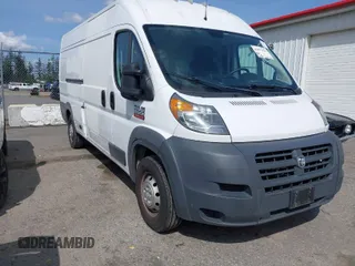 2018 Ram ProMaster Cargo with VIN 3C6URVJG9JE153637, listed as a IAAI auction lot 41877822 with 73,489 mi miles. Bid and sale history available at carsss.com. Image 1.