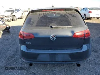 2015 Volkswagen Golf GTI SE with VIN 3VW5T7AU4FM053424, listed as a Copart auction lot 83553404 with 107,854 mi miles and Salvage Title. Bid and sale history available at carsss.com. Image 6.