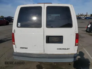 2001 Chevrolet Astro Cargo Van with VIN 1GCDM19W61B100497, listed as a Copart auction lot 48613535 with 152,885 mi miles and Clean Title. Bid and sale history available at carsss.com. Image 6.