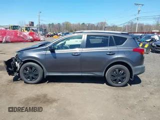 2015 Toyota RAV4 LE with VIN JTMBFREV4FJ037989, listed as a IAAI auction lot 42063957 with 93,201 mi miles and . Bid and sale history available at DreamBid. Image 14.