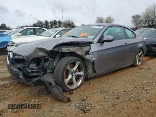 2011 BMW 3 Series 335i with VIN WBAKG7C56BE264475, listed as a Copart auction lot 46736895 with Not provided miles and Salvage title. Bid and sale history available at DreamBid. Image 1.