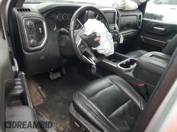 2022 Chevrolet Silverado 3500HD LT with VIN 1GC4YTE73NF267686, listed as a Copart auction lot 87634585 with 54,893 mi miles and Salvage Title. Bid and sale history available at carsss.com. Image 8.