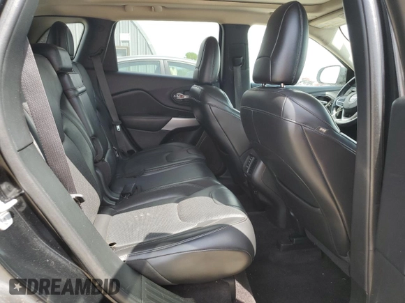 2018 Jeep Cherokee Overland with VIN 1C4PJMJX5JD525872, listed as a Copart auction lot 53783655 with 112,396 mi miles and Salvage title. Bid and sale history available at DreamBid. Image 11.