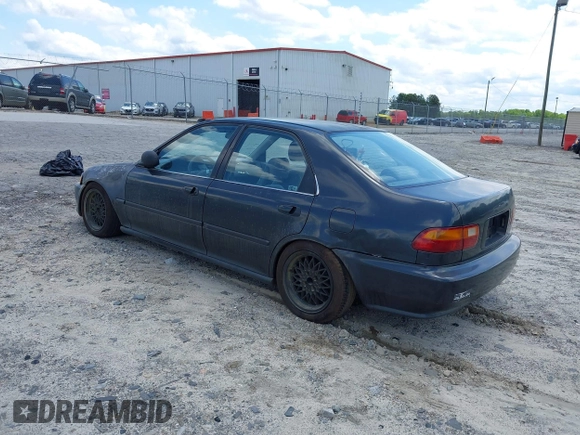 1992 Honda Civic DX z VIN 1HGEG8542NL032175, wystawiony jako IAAI lot #42187328 z przebiegiem 279 877 mil mil oraz . Historia ofert i sprzedaży dostępna na DreamBid. Obrazek 3.