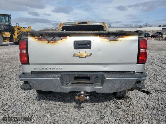 2015 Chevrolet Silverado 1500 LS with VIN 1GCRCPEH8FZ362880, listed as a Copart auction lot 45381525 with 0 mi miles and Non Repairable. Bid and sale history available at carsss.com. Image 6.