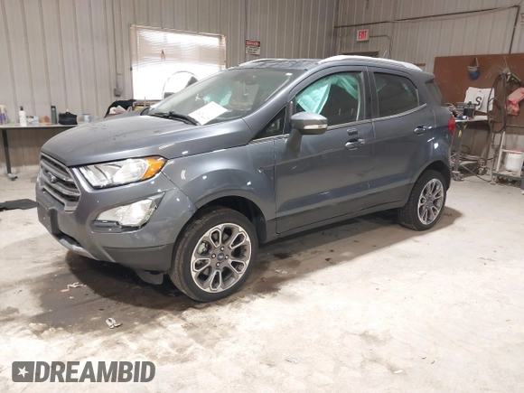2021 Ford EcoSport Titanium z VIN MAJ6S3KL6MC398208, wystawiony jako IAAI lot #41770252 z przebiegiem 78 569 mil mil oraz . Historia ofert i sprzedaży dostępna na DreamBid. Obrazek 17.