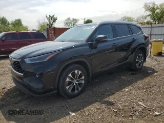2021 Toyota Highlander XLE with VIN 5TDGZRBH3MS109969, listed as a Copart auction lot 55838635 with 66,685 mi miles and Clean title. Bid and sale history available at DreamBid. Image 1.
