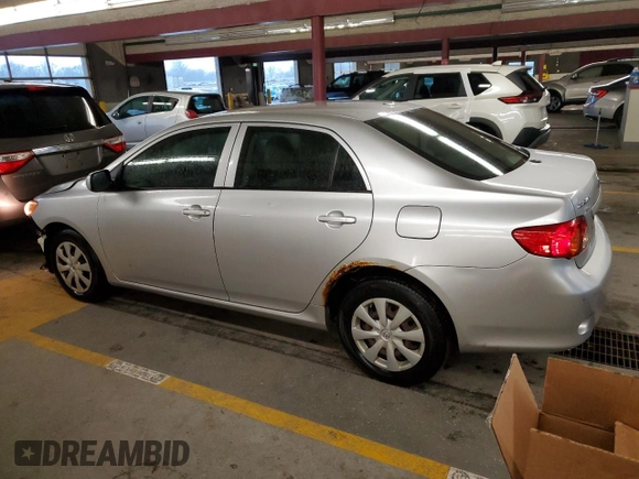 2009 Toyota Corolla with VIN JTDBL40E49J035392, listed as a Copart auction lot 50888425 with 170,634 mi miles and Salvage Title. Bid and sale history available at carsss.com. Image 2.
