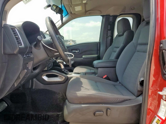 2022 Nissan Frontier S with VIN 1N6ED1CL1NN620840, listed as a Copart auction lot 59368005 with 69,939 mi miles and Salvage title. Bid and sale history available at DreamBid. Image 7.