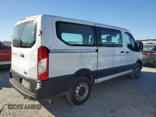 2020 Ford Transit Passenger XL with VIN 1FMZK1Y86LKA50309, listed as a Copart auction lot 75842834 with 78,110 mi miles and Salvage Title. Bid and sale history available at carsss.com. Image 3.