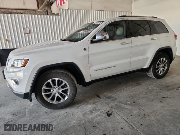 2014 Jeep Grand Cherokee Limited with VIN 1C4RJFBM0EC432617, listed as a Copart auction lot 62138915 with 169,101 mi miles and Clean title. Bid and sale history available at DreamBid. Image 1.