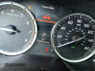 2020 Acura TLX with VIN 19UUB2F34LA000303, listed as a Copart auction lot 43458455 with 48,994 mi miles and Salvage Title. Bid and sale history available at carsss.com. Image 9.