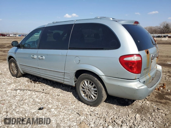 2002 Chrysler Town & Country Limited with VIN 2C8GP64L22R626979, listed as a Copart auction lot 49337495 with 203,885 mi miles and Salvage Title. Bid and sale history available at carsss.com. Image 2.