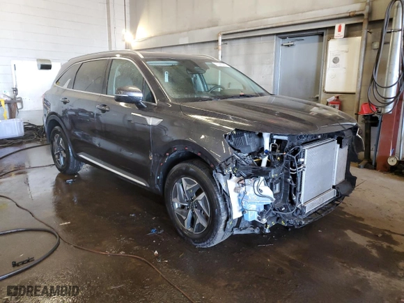 2022 Kia Sorento Hybrid EX with VIN KNDRH4LG3N5069680, listed as a Copart auction lot 47365295 with 90,211 mi miles and Salvage Title. Bid and sale history available at carsss.com. Image 4.