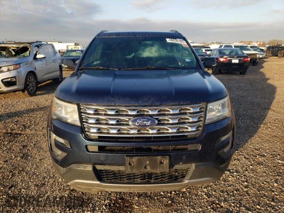 2017 Ford Explorer XLT with VIN 1FM5K7DH5HGA57575, listed as a Copart auction lot 48836105 with 157,128 mi miles and Clean Title. Bid and sale history available at carsss.com. Image 5.