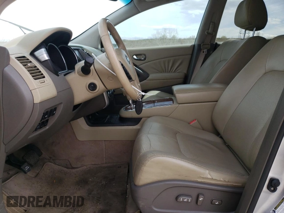 2009 Nissan Murano SL with VIN JN8AZ18W99W132813, listed as a Copart auction lot 52359945 with 139,654 mi miles and Clean Title. Bid and sale history available at DreamBid. Image 7.