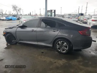 2018 Honda Civic Sedan LX with VIN 2HGFC2F50JH602542, listed as a Copart auction lot 48079095 with 58,041 mi miles and Salvage Title. Bid and sale history available at carsss.com. Image 2.
