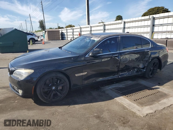 2012 BMW 7 Series 750Li xDrive с VIN WBAKC8C50CC435719, выставлен на аукционе Copart как лот 50041005 с пробегом 78 482 миль миль и Списание • Salvage title. История ставок и продаж доступна на DreamBid. Изображение 1.
